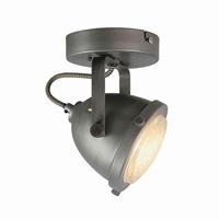 label51 LED Spot Moto 1-Lichts 12x12x16,3 cm Burned Steel