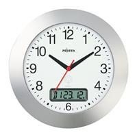 Wanduhr Funkuhr Ku.schwarz Zahlen - PEWETA