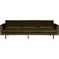 BePureHome 3 zits Rodeo Velvet warm groen