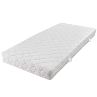 VidaXL Matras met een wasbare hoes 200x180x17 cm