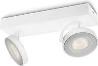 Philips met 2 lampen LED spot Clockwork m. warmglow effect