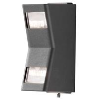 buitenlampenshop.nl Potenza wandlamp antraciet LED 7956-370