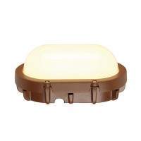 buitenlampenshop.nl Plafond/ wandlamp TERANG roestkleur 1xLED 3000K