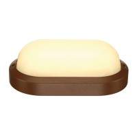 buitenlampenshop.nl Plafond/ wandlamp TERANG 2 roestkleur 1xLED 3000K