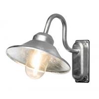 konstsmide BuitenlampVega 2' Wandlamp, E27 max 60W / 230V, kleur Metaal