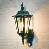 buitenlampenshop.nl Wandlamp sensor Firenze Viccihio groen buitenlamp Konstsmide 7236-600 staand