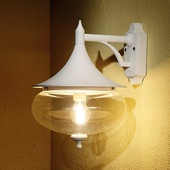 buitenlampenshop.nl Wandlamp Libra Chelae Wit 581-250