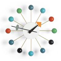 Vitra Ball Clock Wanduhr Mehrfarbig
