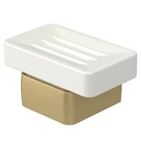 Zeephouder  Aline Gold 12,2x6,5 cm Aluminium Mat Goud