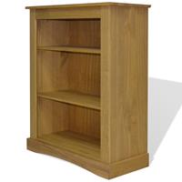 VidaXL Boekenkast grenenhout met 3 planken Corona-stijl 81x29x100 cm