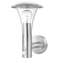 Ranex Ra-outdoor6 Klassieke Muurlamp met Bewegingsdetector E27 Ip44