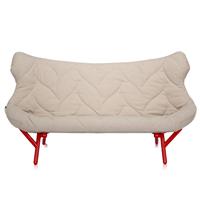 Kartell Foliage Fauteuil Trevira Beige / Rood