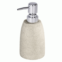 Douche Concurrent Zeepdispenser Wenko Goa 9x16x7.4cm Kunststof Beige