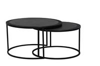 Light & Living Salontafel Claro lood antiek set van 2