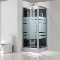 Douche Concurrent Thermo complete douchecabine 90x90x218 alu 5mm glas