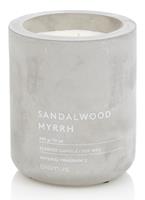 Blomus Duftkerze Fraga Ø 9 cm - sandalwood myrrh