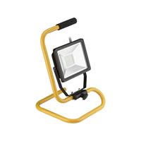 Goobay LED outdoor floodlight with a base, 30 W work light with a wide area o
