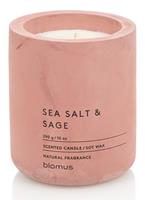 Blomus Duftkerze Fraga Ø 9 cm - sea salt & sage