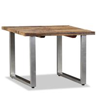 VidaXL Salontafel 55x55x40 cm massief gerecycled bielshout
