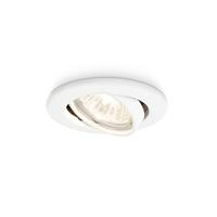 philips inbouwspot 1X50W richtbaar 230V wit