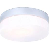 Globo Lighting Badkamerlamp Plafondlamp opaal glas 'Vranos' E27 fitting 185mm