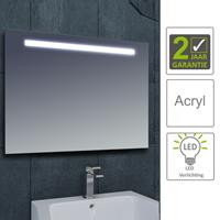 Boss&wessing BWS LED Spiegel Tigris met Lichtschakelaar 120x80x3.1 cm (incl bevestigingsmateriaal)