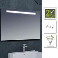 Boss&wessing BWS LED Spiegel Tigris met Lichtschakelaar 160x80x3.1 cm (incl bevestigingsmateriaal)