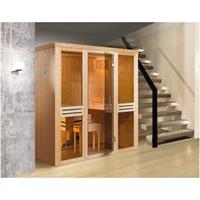 Weka Sauna Classic 7,5 kw kachel met externe bediening, raam