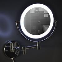 Aqua Splash Wand Scheerspiegel Met Led Verlichting 
