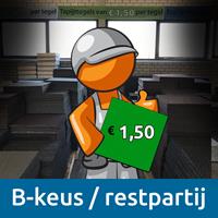 Tapijttegel B-keus €1,50