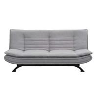 Giga Living Slaapbank 3-Zits - Lichtgrijs Stof - Zithoogte 41cm - 196x98x91cm - Nico