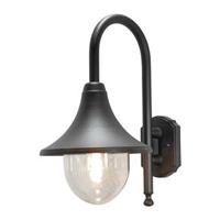 buitenlampenshop.nl Wandlamp Bari zwart 7237-750