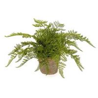 Kunstplant varen groen in pot - Kamerplant groene herst varen