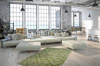 Kayoom Luxury Vloerkleed 120 x 170 cm Groen
