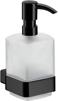Emco Loft zeepdispenser met flacon zwart 052113301