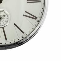 riverdale Wandklok London Zilver
