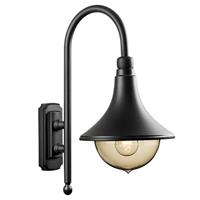 SG Lighting SG Cornet LED Buitenlamp E27 zwart IP44 614500