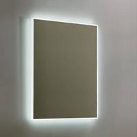 Aluminium spiegel LED Infinity 58 cm met spiegelverwarming