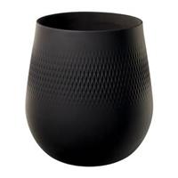 Villeroy & Boch Vase Carré No.1 Collier noir