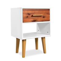 Nachtkastje 40x30x45 cm massief acaciahout