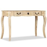 vidaXL Konsolentisch Mangoholz Massiv 120 x 50 x 80 cm Braun