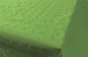 Coppens Tafelkleed damast papier 118 cm x8 meter licht groen