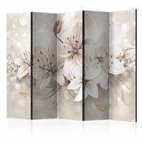 Vouwscherm - Diamanten lelies 225x172cm