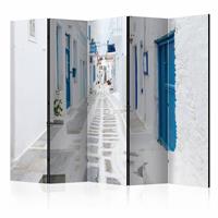 Vouwscherm - Grieks droom eiland 225x172cm