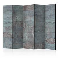 Vouwscherm - Turquoise Beton 225x172cm