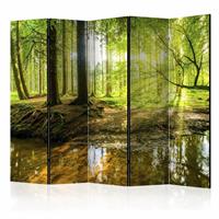 Vouwscherm -Het bos 225x172cm