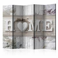 Vouwscherm - Opschrift Home 225x172cm