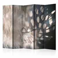 Vouwscherm - Elegante veer II 225x172cm