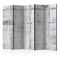 Vouwscherm - Betonnen muur 225x172cm