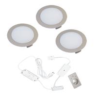 Hera inbouwspot Led set  68 Dynamic met kleur en dim controller. Set van 3